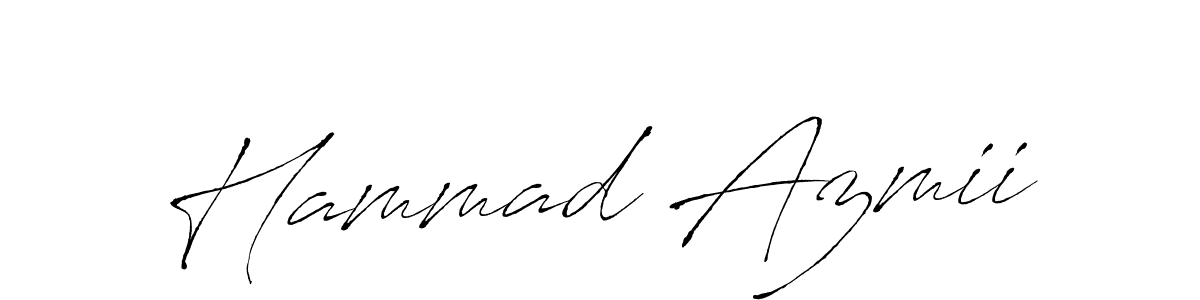 How to make Hammad Azmii signature? Antro_Vectra is a professional autograph style. Create handwritten signature for Hammad Azmii name. Hammad Azmii signature style 6 images and pictures png