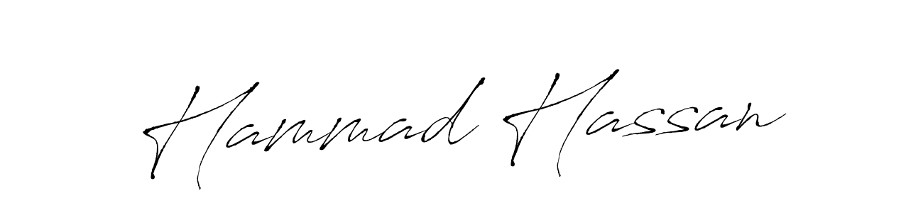 How to make Hammad Hassan signature? Antro_Vectra is a professional autograph style. Create handwritten signature for Hammad Hassan name. Hammad Hassan signature style 6 images and pictures png