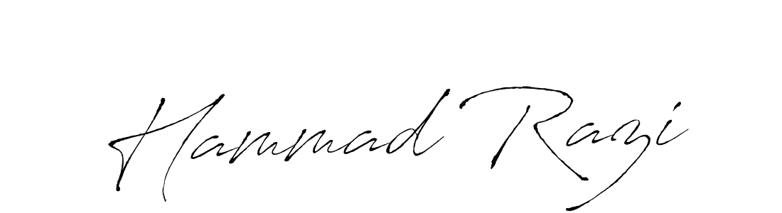 The best way (Antro_Vectra) to make a short signature is to pick only two or three words in your name. The name Hammad Razi include a total of six letters. For converting this name. Hammad Razi signature style 6 images and pictures png