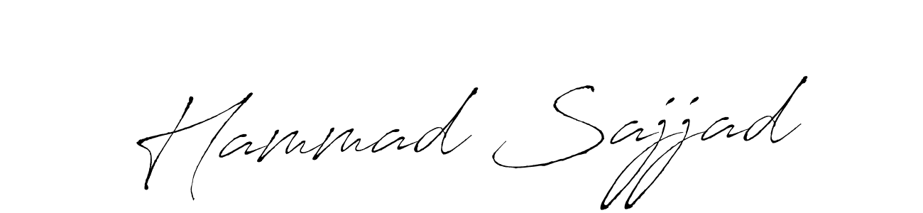 This is the best signature style for the Hammad Sajjad name. Also you like these signature font (Antro_Vectra). Mix name signature. Hammad Sajjad signature style 6 images and pictures png