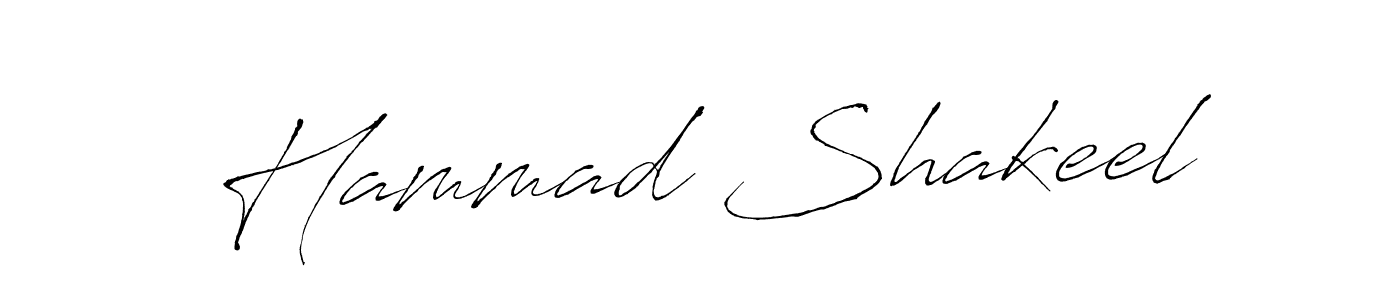 Similarly Antro_Vectra is the best handwritten signature design. Signature creator online .You can use it as an online autograph creator for name Hammad Shakeel. Hammad Shakeel signature style 6 images and pictures png