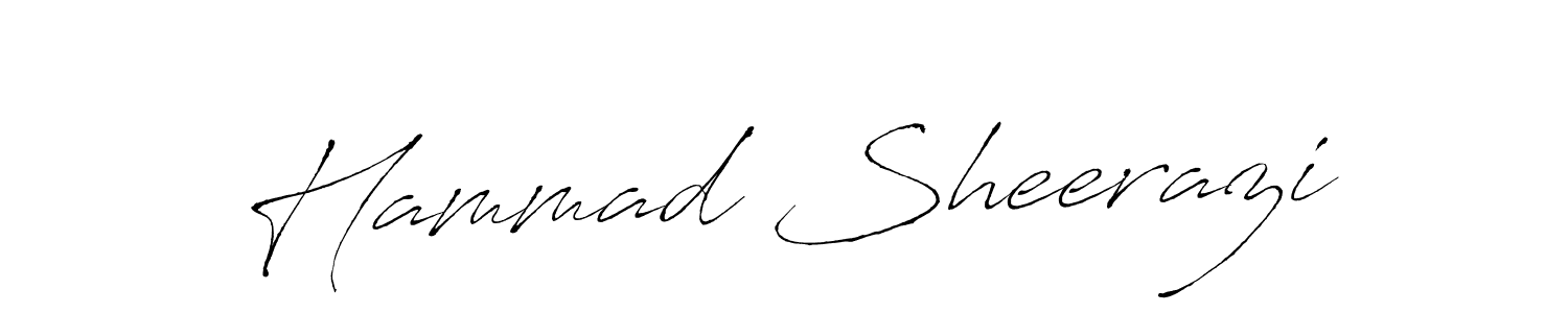 Make a short Hammad Sheerazi signature style. Manage your documents anywhere anytime using Antro_Vectra. Create and add eSignatures, submit forms, share and send files easily. Hammad Sheerazi signature style 6 images and pictures png