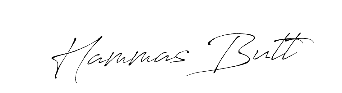 Hammas Butt stylish signature style. Best Handwritten Sign (Antro_Vectra) for my name. Handwritten Signature Collection Ideas for my name Hammas Butt. Hammas Butt signature style 6 images and pictures png