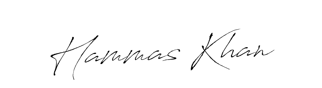 Hammas Khan stylish signature style. Best Handwritten Sign (Antro_Vectra) for my name. Handwritten Signature Collection Ideas for my name Hammas Khan. Hammas Khan signature style 6 images and pictures png