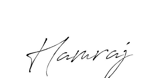 How to make Hamraj name signature. Use Antro_Vectra style for creating short signs online. This is the latest handwritten sign. Hamraj signature style 6 images and pictures png