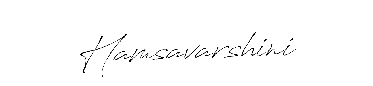 Similarly Antro_Vectra is the best handwritten signature design. Signature creator online .You can use it as an online autograph creator for name Hamsavarshini. Hamsavarshini signature style 6 images and pictures png