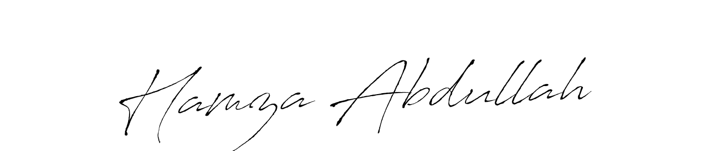 Also You can easily find your signature by using the search form. We will create Hamza Abdullah name handwritten signature images for you free of cost using Antro_Vectra sign style. Hamza Abdullah signature style 6 images and pictures png