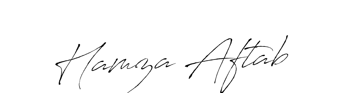 You should practise on your own different ways (Antro_Vectra) to write your name (Hamza Aftab) in signature. don't let someone else do it for you. Hamza Aftab signature style 6 images and pictures png