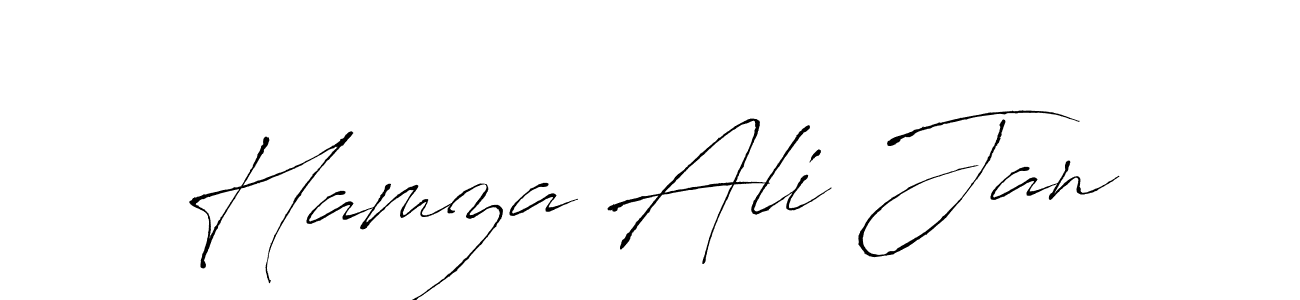 It looks lik you need a new signature style for name Hamza Ali Jan. Design unique handwritten (Antro_Vectra) signature with our free signature maker in just a few clicks. Hamza Ali Jan signature style 6 images and pictures png