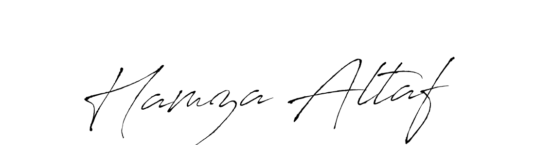 You should practise on your own different ways (Antro_Vectra) to write your name (Hamza Altaf) in signature. don't let someone else do it for you. Hamza Altaf signature style 6 images and pictures png