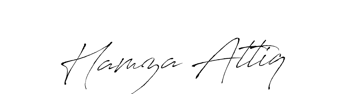 Make a short Hamza Attiq signature style. Manage your documents anywhere anytime using Antro_Vectra. Create and add eSignatures, submit forms, share and send files easily. Hamza Attiq signature style 6 images and pictures png