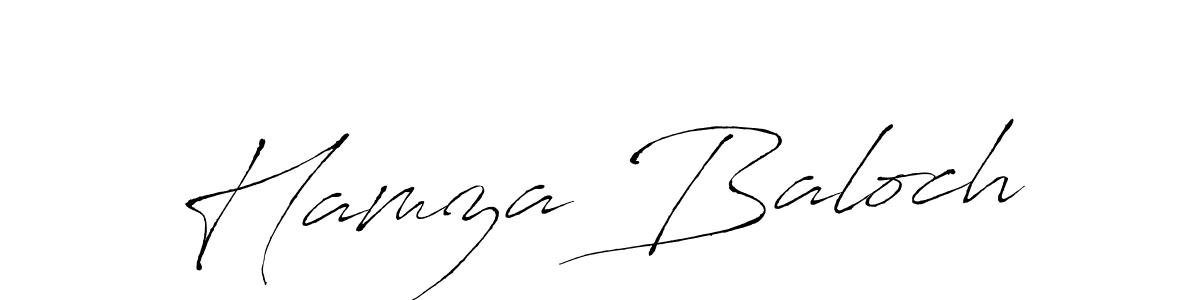 Use a signature maker to create a handwritten signature online. With this signature software, you can design (Antro_Vectra) your own signature for name Hamza Baloch. Hamza Baloch signature style 6 images and pictures png