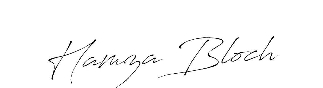 How to make Hamza Bloch signature? Antro_Vectra is a professional autograph style. Create handwritten signature for Hamza Bloch name. Hamza Bloch signature style 6 images and pictures png