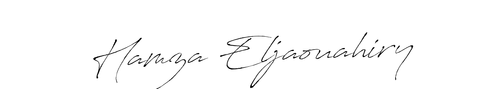 Use a signature maker to create a handwritten signature online. With this signature software, you can design (Antro_Vectra) your own signature for name Hamza Eljaouahiry. Hamza Eljaouahiry signature style 6 images and pictures png