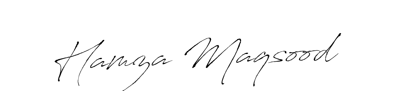 Once you've used our free online signature maker to create your best signature Antro_Vectra style, it's time to enjoy all of the benefits that Hamza Maqsood name signing documents. Hamza Maqsood signature style 6 images and pictures png