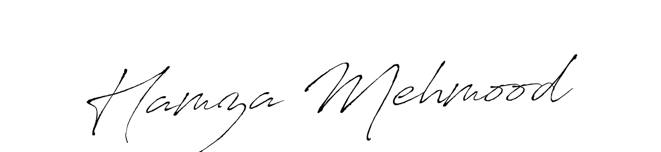 This is the best signature style for the Hamza Mehmood name. Also you like these signature font (Antro_Vectra). Mix name signature. Hamza Mehmood signature style 6 images and pictures png