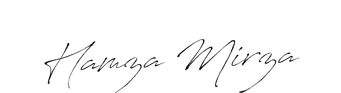 It looks lik you need a new signature style for name Hamza Mirza. Design unique handwritten (Antro_Vectra) signature with our free signature maker in just a few clicks. Hamza Mirza signature style 6 images and pictures png