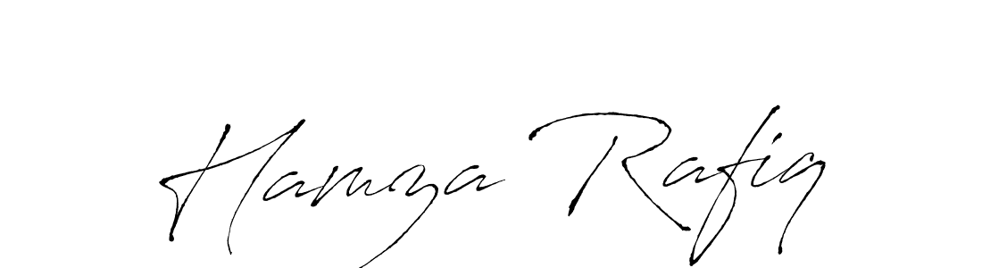This is the best signature style for the Hamza Rafiq name. Also you like these signature font (Antro_Vectra). Mix name signature. Hamza Rafiq signature style 6 images and pictures png