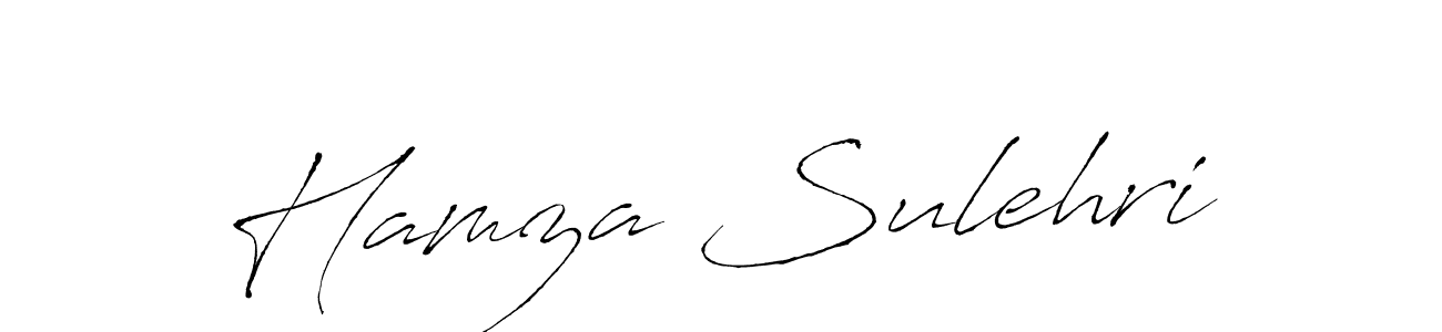 This is the best signature style for the Hamza Sulehri name. Also you like these signature font (Antro_Vectra). Mix name signature. Hamza Sulehri signature style 6 images and pictures png