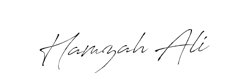 How to make Hamzah Ali signature? Antro_Vectra is a professional autograph style. Create handwritten signature for Hamzah Ali name. Hamzah Ali signature style 6 images and pictures png