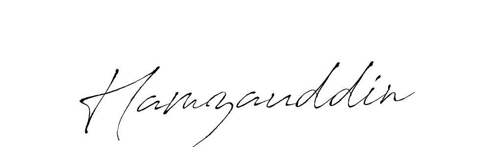 Antro_Vectra is a professional signature style that is perfect for those who want to add a touch of class to their signature. It is also a great choice for those who want to make their signature more unique. Get Hamzauddin name to fancy signature for free. Hamzauddin signature style 6 images and pictures png