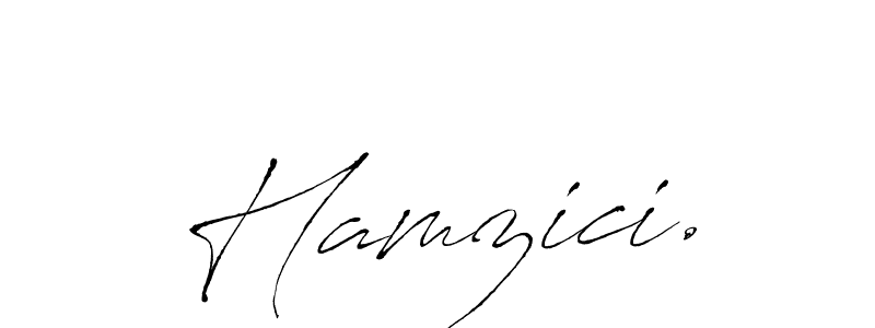 Make a beautiful signature design for name Hamzici.. Use this online signature maker to create a handwritten signature for free. Hamzici. signature style 6 images and pictures png