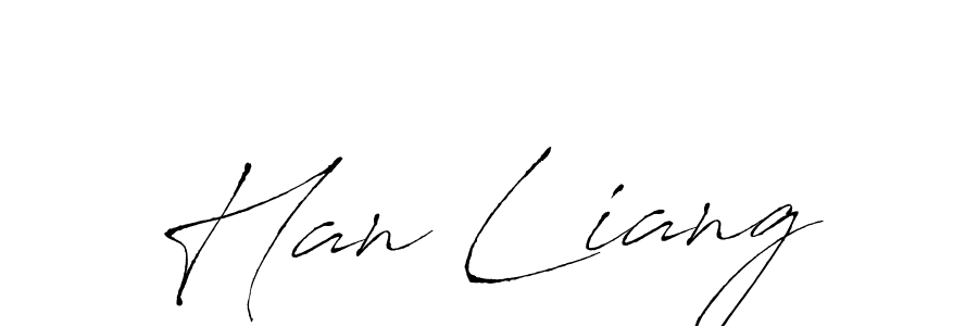 How to Draw Han Liang signature style? Antro_Vectra is a latest design signature styles for name Han Liang. Han Liang signature style 6 images and pictures png