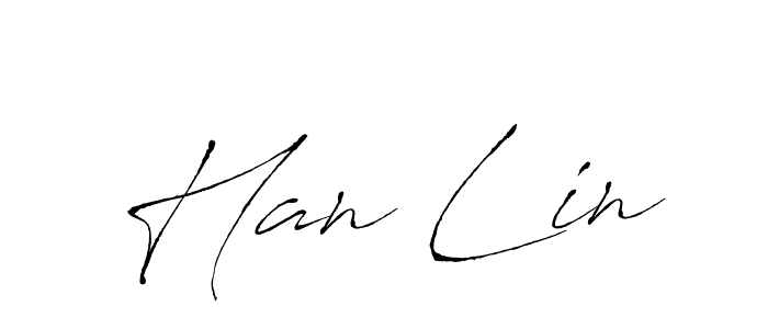 Antro_Vectra is a professional signature style that is perfect for those who want to add a touch of class to their signature. It is also a great choice for those who want to make their signature more unique. Get Han Lin name to fancy signature for free. Han Lin signature style 6 images and pictures png