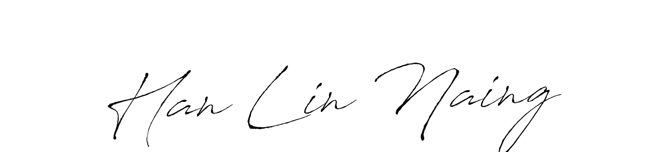 Also we have Han Lin Naing name is the best signature style. Create professional handwritten signature collection using Antro_Vectra autograph style. Han Lin Naing signature style 6 images and pictures png