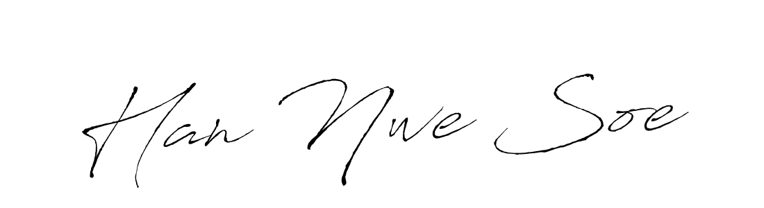 Use a signature maker to create a handwritten signature online. With this signature software, you can design (Antro_Vectra) your own signature for name Han Nwe Soe. Han Nwe Soe signature style 6 images and pictures png