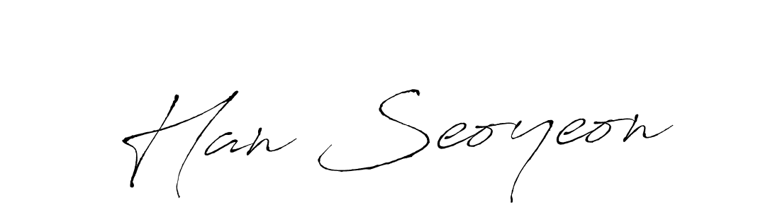 Make a beautiful signature design for name Han Seoyeon. Use this online signature maker to create a handwritten signature for free. Han Seoyeon signature style 6 images and pictures png