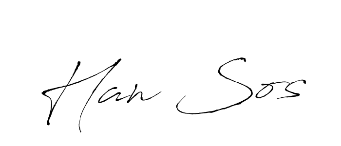 This is the best signature style for the Han Sos name. Also you like these signature font (Antro_Vectra). Mix name signature. Han Sos signature style 6 images and pictures png