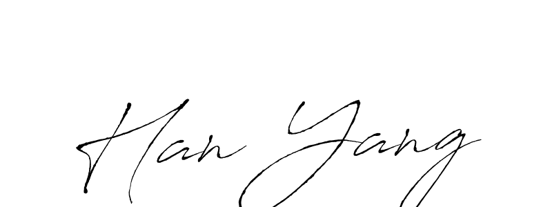 The best way (Antro_Vectra) to make a short signature is to pick only two or three words in your name. The name Han Yang include a total of six letters. For converting this name. Han Yang signature style 6 images and pictures png