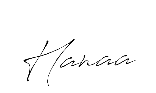 Hanaa stylish signature style. Best Handwritten Sign (Antro_Vectra) for my name. Handwritten Signature Collection Ideas for my name Hanaa. Hanaa signature style 6 images and pictures png