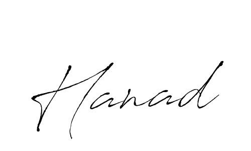 Make a beautiful signature design for name Hanad. Use this online signature maker to create a handwritten signature for free. Hanad signature style 6 images and pictures png