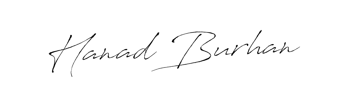 It looks lik you need a new signature style for name Hanad Burhan. Design unique handwritten (Antro_Vectra) signature with our free signature maker in just a few clicks. Hanad Burhan signature style 6 images and pictures png