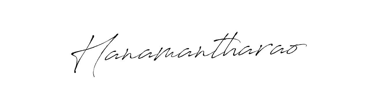 Make a beautiful signature design for name Hanamantharao. With this signature (Antro_Vectra) style, you can create a handwritten signature for free. Hanamantharao signature style 6 images and pictures png