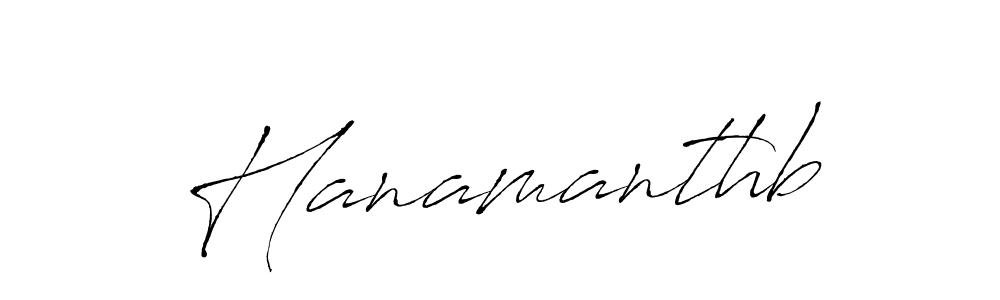 Make a beautiful signature design for name Hanamanthb. Use this online signature maker to create a handwritten signature for free. Hanamanthb signature style 6 images and pictures png