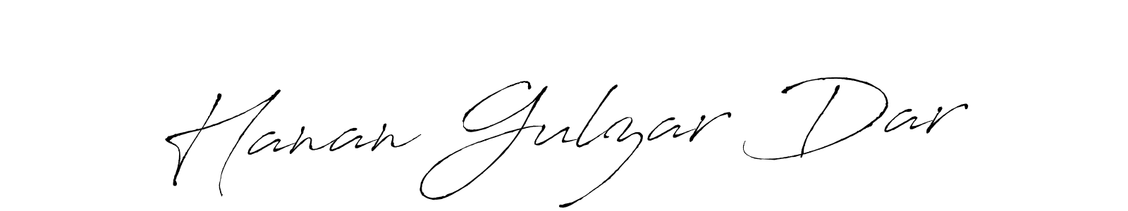 You should practise on your own different ways (Antro_Vectra) to write your name (Hanan Gulzar Dar) in signature. don't let someone else do it for you. Hanan Gulzar Dar signature style 6 images and pictures png