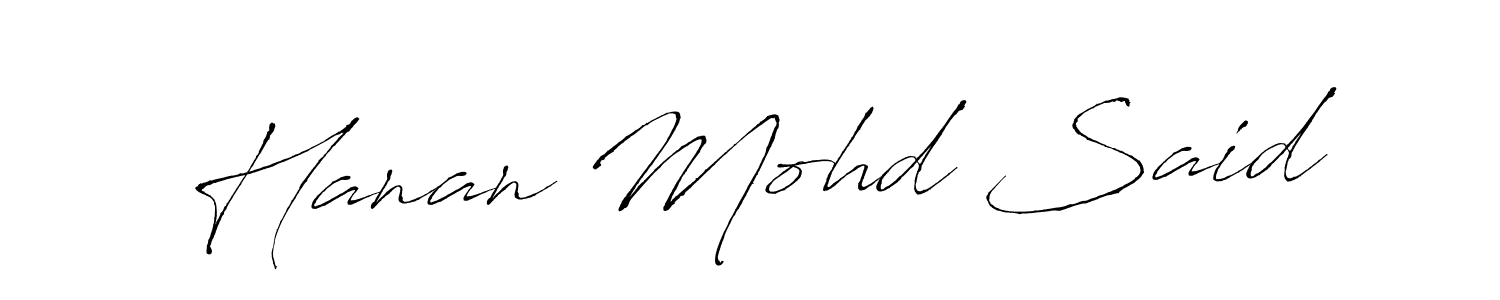 Once you've used our free online signature maker to create your best signature Antro_Vectra style, it's time to enjoy all of the benefits that Hanan Mohd Said name signing documents. Hanan Mohd Said signature style 6 images and pictures png