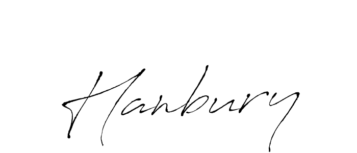 Make a beautiful signature design for name Hanbury. Use this online signature maker to create a handwritten signature for free. Hanbury signature style 6 images and pictures png