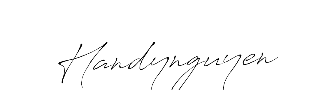 Handynguyen stylish signature style. Best Handwritten Sign (Antro_Vectra) for my name. Handwritten Signature Collection Ideas for my name Handynguyen. Handynguyen signature style 6 images and pictures png