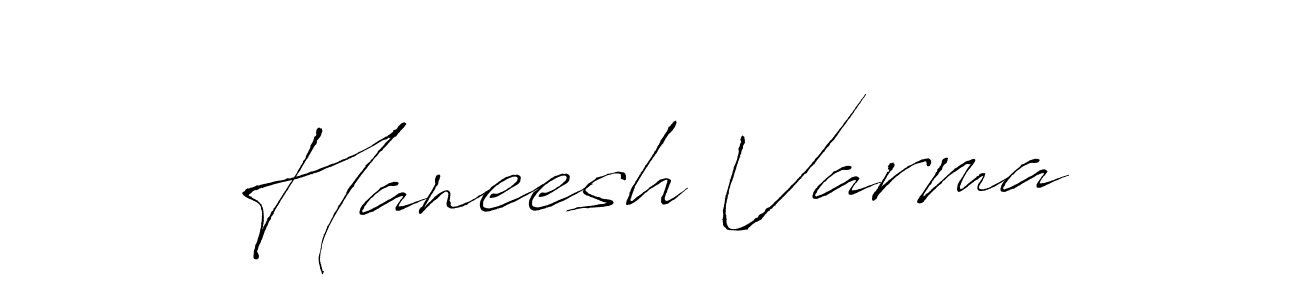 Also we have Haneesh Varma name is the best signature style. Create professional handwritten signature collection using Antro_Vectra autograph style. Haneesh Varma signature style 6 images and pictures png