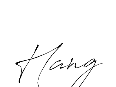 Similarly Antro_Vectra is the best handwritten signature design. Signature creator online .You can use it as an online autograph creator for name Hang. Hang signature style 6 images and pictures png