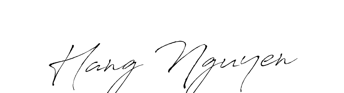 How to make Hang Nguyen signature? Antro_Vectra is a professional autograph style. Create handwritten signature for Hang Nguyen name. Hang Nguyen signature style 6 images and pictures png