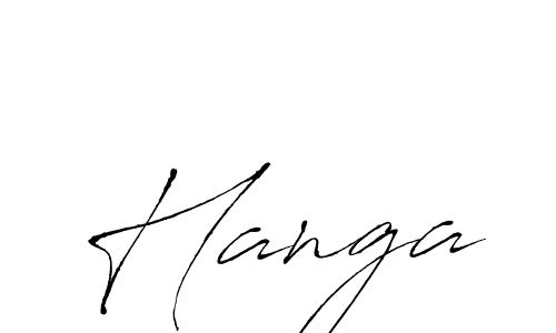 You can use this online signature creator to create a handwritten signature for the name Hanga. This is the best online autograph maker. Hanga signature style 6 images and pictures png