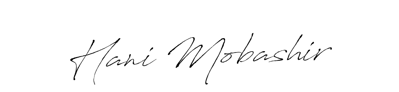 You can use this online signature creator to create a handwritten signature for the name Hani Mobashir. This is the best online autograph maker. Hani Mobashir signature style 6 images and pictures png