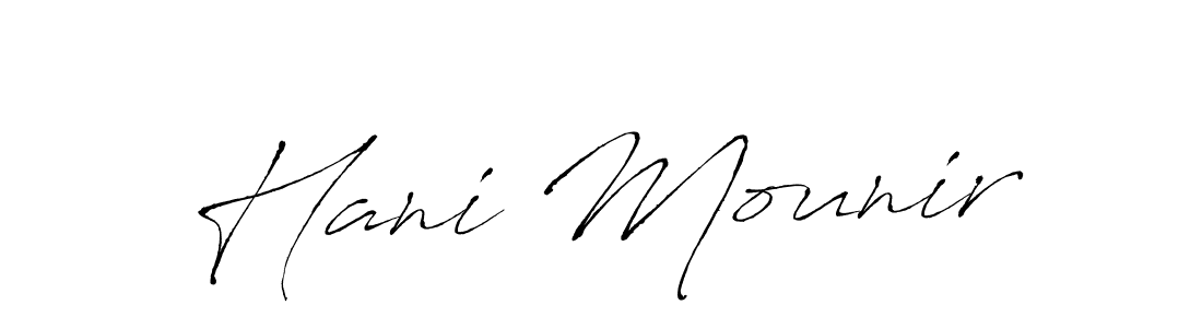 Once you've used our free online signature maker to create your best signature Antro_Vectra style, it's time to enjoy all of the benefits that Hani Mounir name signing documents. Hani Mounir signature style 6 images and pictures png