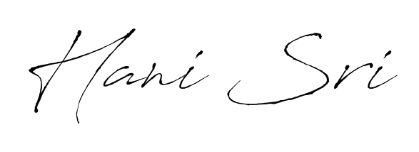 If you are searching for the best signature style for your name Hani Sri, here we have designed multiple signature styles using Antro_Vectra. Hani Sri signature style 6 images and pictures png