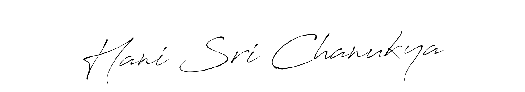 You should practise on your own different ways (Antro_Vectra) to write your name (Hani Sri Chanukya) in signature. don't let someone else do it for you. Hani Sri Chanukya signature style 6 images and pictures png